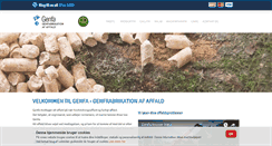 Desktop Screenshot of genfa.dk