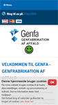 Mobile Screenshot of genfa.dk
